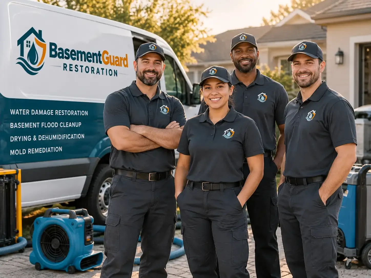 Basement Water Damage Restoration company in New Edinburg, AR